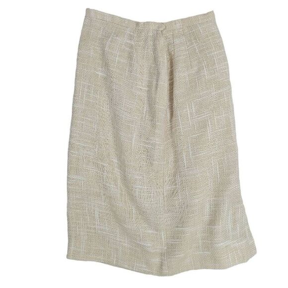 Vintage 70's Union Label Burlap Cream XS - Picture 1 of 4